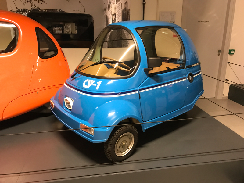 Suzuki CV-1. These could be had as either battery powered, or with a 50cc scooter engine. They were actually sold in America as the Zoe Zipper.